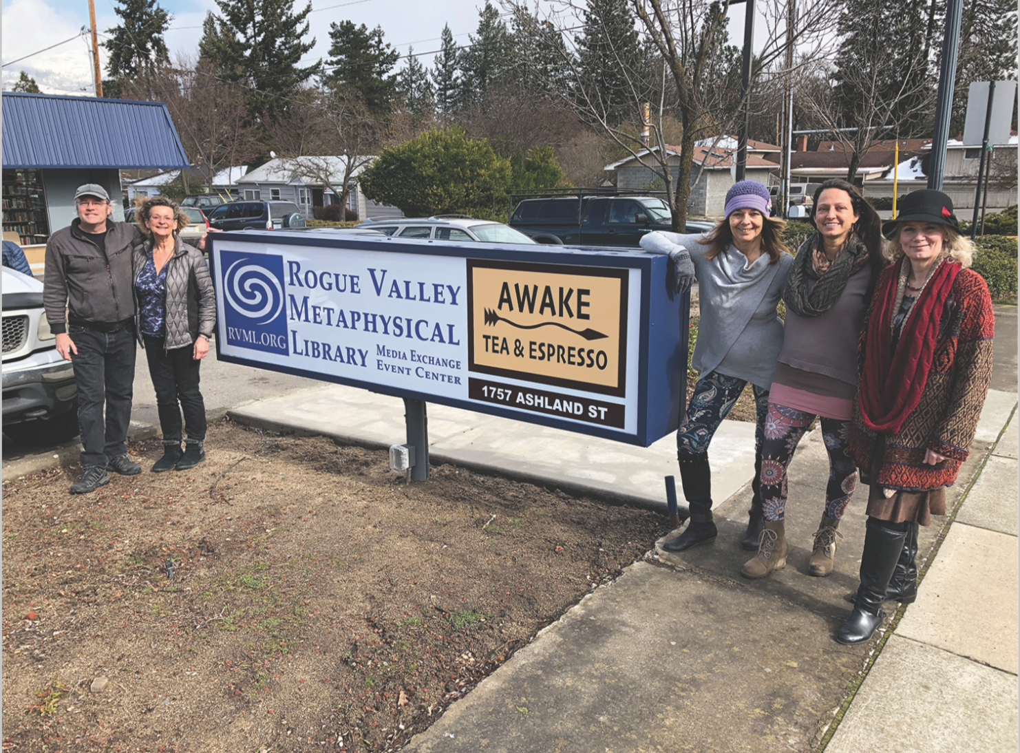 Rogue Valley Metaphysical Library and Awake Café/Gallery Grand Opening Announcement