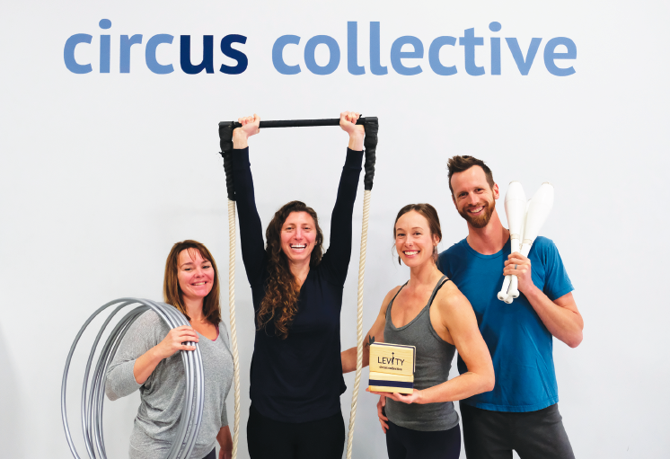 Levity Circus Collective Classes and Performance For Adults & Children
