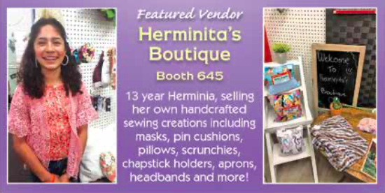 Featured Vendor: Herminia, 13-year-old from AMS